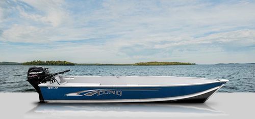 Offenes Boot / Außenborder - WC-14 - Lund - Sportfischer / Aluminium / max. 4 Personen