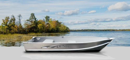 Offenes Boot / Außenborder - A-14 - Lund - Sportfischer / Aluminium / max. 3 Personen