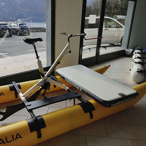 Aufblasbare Plattform - Inflatable mattress - WATERBIKE ITALIA - schwimmend / für Wasserfahrrad