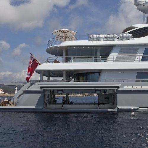 Hecktür für Schiffe - Winel B.V. - für Yacht / Seiten