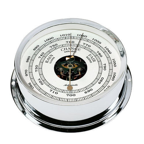 Analoges Barometer - B120C - Autonautic Instrumental - Chrom / weiß