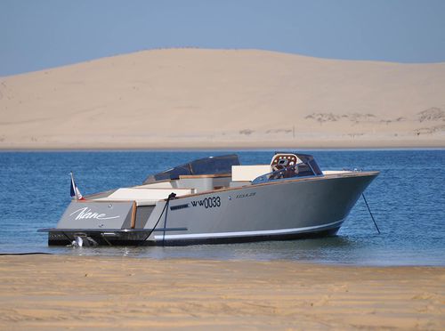 Innenborder-Runabout - ECLA 29 CLASSIC - CLYD Yacht Design - mit Doppelkonsole / Open / max. 12 Personen