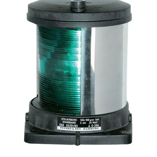 Navigationsleuchte für Boot - 500 - PETERS + BEY GmbH - mit Glühlampe / weiß / rot