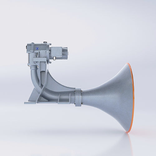Horn mit Elektro-Kolbenantrieb - ZET-Horn 110 AC - ZÖLLNER Signal GmbH - für Schiffe >200 m / IP56