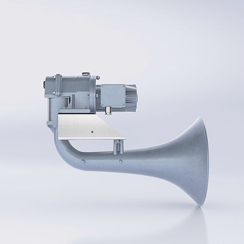 Horn mit Elektro-Kolbenantrieb - ZET-Horn 141 AC - ZÖLLNER Signal GmbH - für Schiffe 75-200 m / IP56