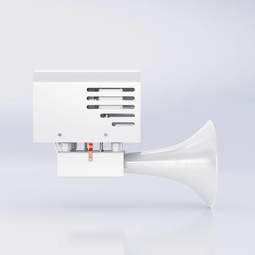 Horn mit Elektro-Kolbenantrieb - ZET-Horn Y131 AC - ZÖLLNER Signal GmbH - für Schiffe 75-200 m / IP56
