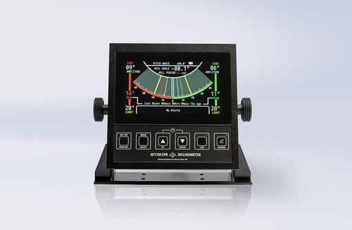 Analoger Klinometer - NT1750 EPR - ZÖLLNER Signal GmbH - für Boote / elektronisch