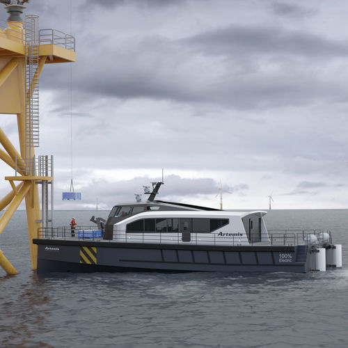 Crewboot-Berufsschiff - EF-24 CTV - Artemis Technologies - Katamaran / Innenborder / Festrumpf