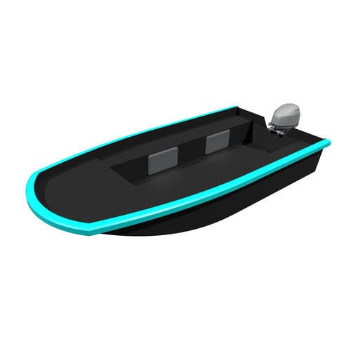 Außenborder-Konsolenboot - 440 Skiff - ARMEN  Initiative - elektrisch / hybrid / Gleiter