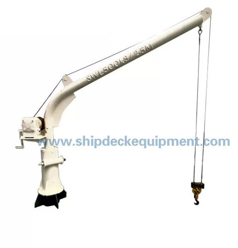Davit für Schiffe - Zhongyuan Ship Machinery Manufacture (Group) Co., - manuell / elektrisch
