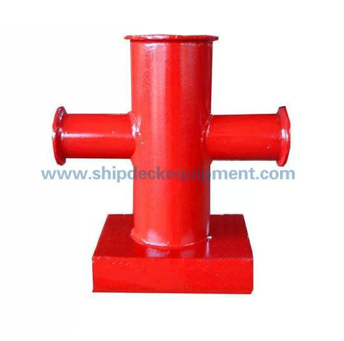 Anlegepoller für Hafenterminals - CB/T 3845-2000 - Zhongyuan Ship Machinery Manufacture (Group) Co., - für Schiffe / kreuzförmig
