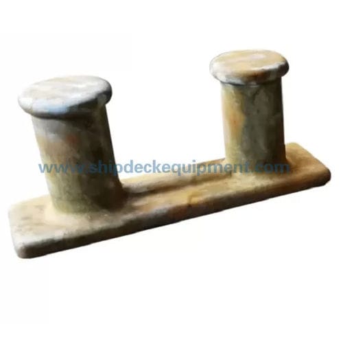 Anlegepoller für Schiffe - ASTM A27-70-36 - Zhongyuan Ship Machinery Manufacture (Group) Co., - für Hafenterminals / doppelt / Gusseisen