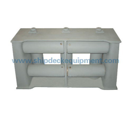 Lippklampe für Schiffe - CB 3062 - Zhongyuan Ship Machinery Manufacture (Group) Co., - Rollen / Edelstahl