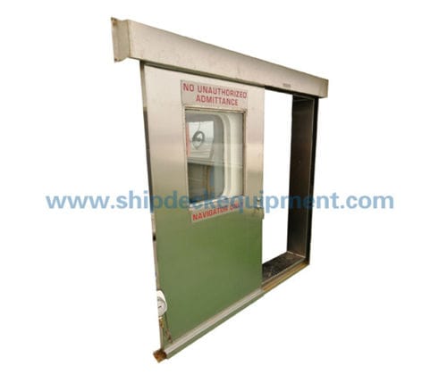 Tür für Schiffe - Sound Proof - Zhongyuan Ship Machinery Manufacture (Group) Co., - Schiebe / wasserdicht / Aluminium