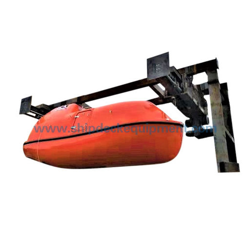 Davit für MOB-Boot - JYSG140 - Zhongyuan Ship Machinery Manufacture (Group) Co., - hydraulisch / Decken