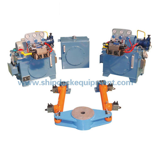 Steuermechanismus für Schiffe - Zhongyuan Ship Machinery Manufacture (Group) Co., - hydraulisch / elektrisch / Servo
