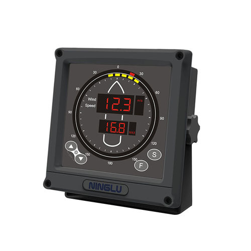 Standanzeige für Marineanwendungen - IR761  - Nanjing Ninglu Technology Co., Ltd. - Anemometer / digital / rot