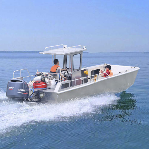 Landungsboot-Berufsschiff - 19′ JET - Kinocean® Boat - Außenborder / Aluminium