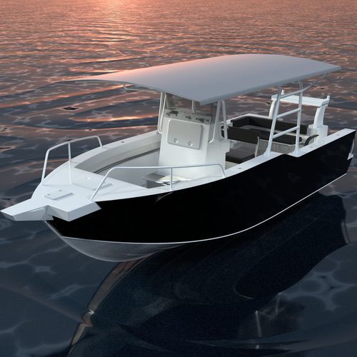 Arbeitsboot Berufsschiff - KV-230 - Kinocean® Boat - Nutzfahrzeug / Trawler / Berufs-Hilfsboot für Fischerei