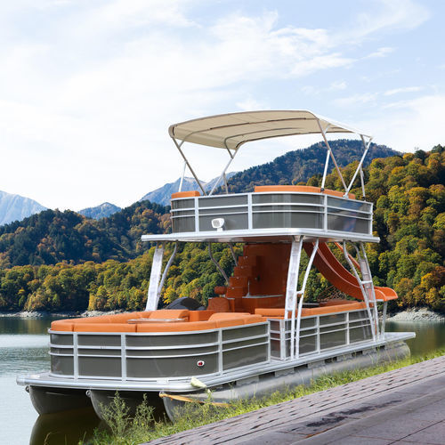 Außenborder-Pontonboot - series-30ft - Kinocean® Boat - tri-tube / Open / Sport