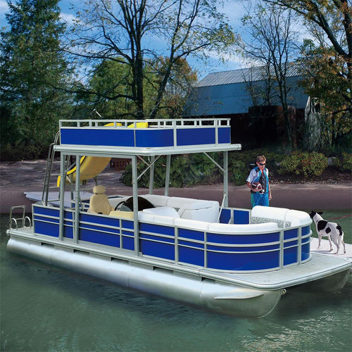 Außenborder-Pontonboot - series-25ft - Kinocean® Boat - elektrisch / Open / mit Doppeldeck