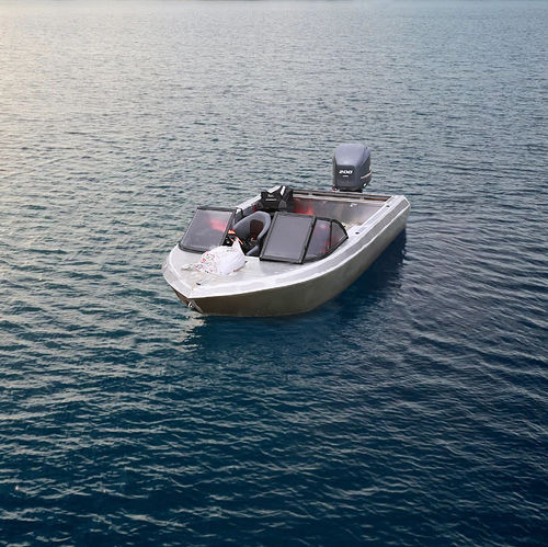 Bass-Boat / Außenborder - 675  - Kinocean® Boat - mit Doppelkonsole / Open / Sport