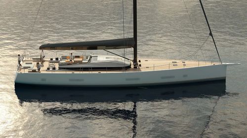 Segelyacht für Kreuzfahrten - CNB 88 - CNB Yachts Builders - 5 Kabinen / mit offenem Heck / Bugspriet