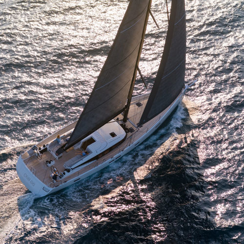 Segelyacht für Kreuzfahrten - CNB 66 - CNB Yachts Builders - 3 Kabinen / mit offenem Heck / Bugspriet