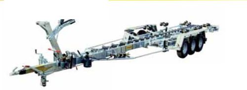 Anhänger für Materialumschlag - TRG - MECANOREM - für Werft / hydraulisch / Rollen