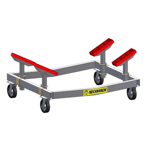 Bootsgestell für Boot - SERIE B.R. / STOCKBER - MECANOREM - mobil / stationär