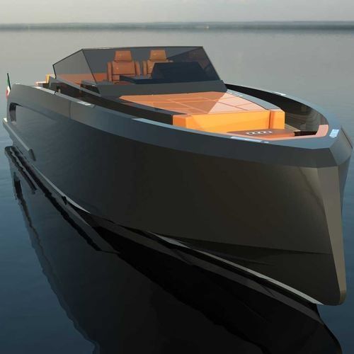 Express-Cruiser / Innenborder - 32 LOUNGE - Macan Boats srl - Diesel / Diesel/Elektro-Hybrid / Benzin