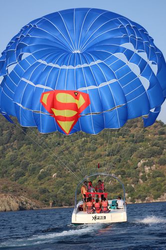 Maßgefertigter Parasailing-Fallschirm - RP32 FT SATURN - Risus Parasails - für starke Winde / für Start auf Boot / für Strandstart
