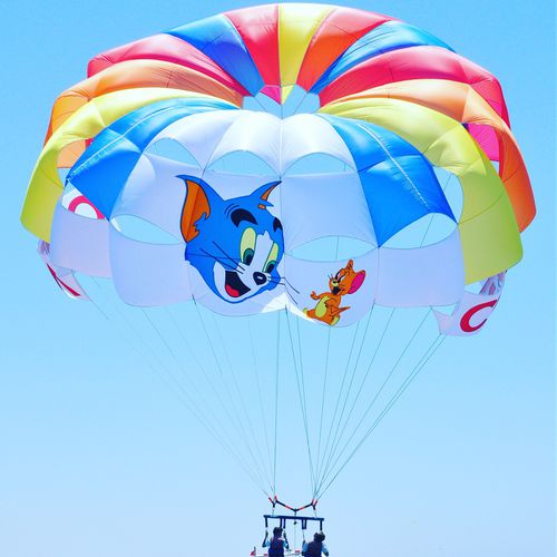Maßgefertigter Parasailing-Fallschirm - RP46 FT MOON - Risus Parasails - für starke Winde / für Start auf Boot / für Strandstart