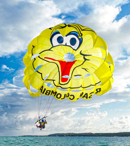 Maßgefertigter Parasailing-Fallschirm - RP30 FT Dwarf Planet - Risus Parasails - für starke Winde / für Start auf Boot / für Strandstart