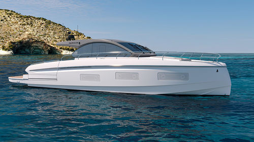 Motoryacht für Kreuzfahrten - Gran Turismo 50 - Bénéteau Motorboats - Hardtop / 2 Kabinen / 4 Kojen