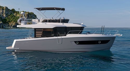 Flybridge-Trawler - Swift Trawler 43 Fly - Bénéteau Motorboats - Innenborder / Verdränger / für Kreuzfahrten