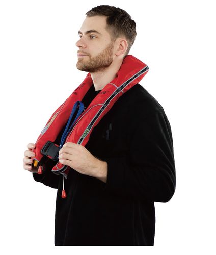 Aufblasbare Rettungsweste - HXY-A8 - Haixing Maritime Electric Group - 275 N / unisex / blau