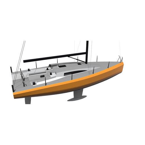 Regattasegelboot - W 40 R - Nautisch Centrum Delfzijl - 2 Kabinen