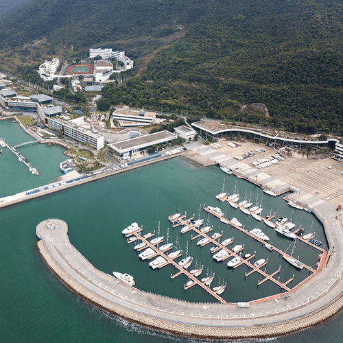 Schwimmponton - Hong Kong Horizon Marine Industry Co. Limited - Anker / für Yachthafen / hochverdichtetes Polystyrol