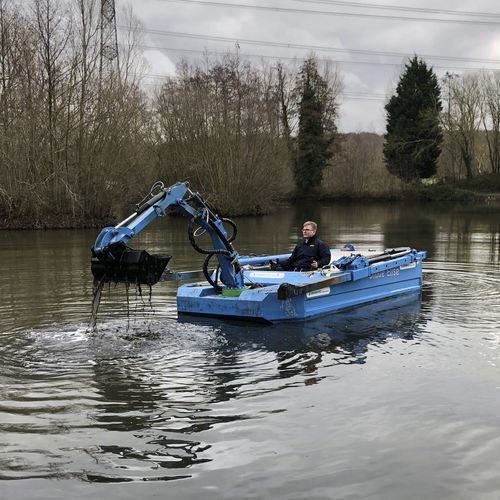 Mähboot - NEREUS 200 - Berky GmbH - Mehrrümpfer / Aluminium