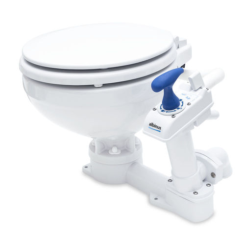 WC für Marineanwendungen - 07-01-001 - Albin Group LLC - manuell / Keramik