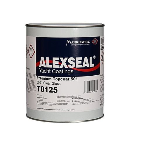 Topcoat Farbe - Premium Topcoat 501 - Alexseal Yacht Coatings - Hochglanz