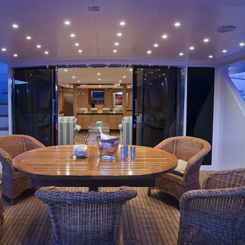 Strahler für Außenbereich - PINSPOT - AMPER MARINE - für den Innenraum / für Boot / für Yacht
