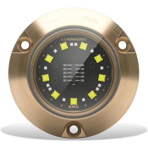 Unterwasserbeleuchtung für Boot - SMX24 - Lumishore USA LLC - für Yacht / LED / für Oberflächenmontage
