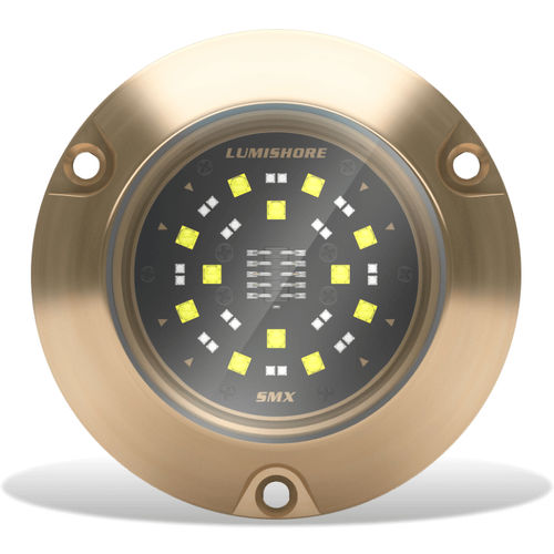 Unterwasserbeleuchtung für Boot - SMX54 - Lumishore USA LLC - für Yacht / LED / für Oberflächenmontage