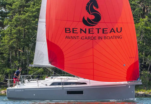 Segelboot für Kreuzfahrten - Oceanis 30.1 - Bénéteau Sailboats - 2 Kabinen / mit einziehbarem Kiel / Bugspriet