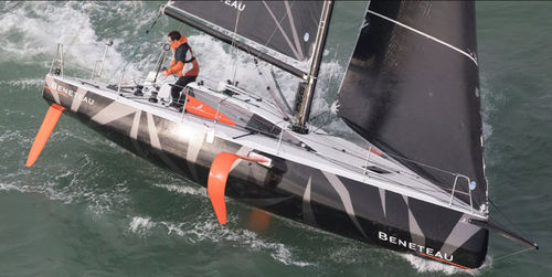 Segelboot mit Foil - Figaro BENETEAU 3 - Bénéteau Sailboats - One-Design / Glasfaser / mit Doppelruder