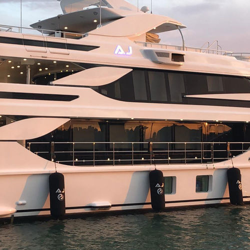 Fenderüberzug für Segelsuperyachten - maxiPrene - FENDEQUIP MOORING PRODUCTS - nach Maß / aufblasbar