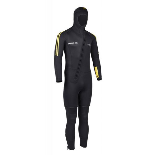 Tauchnassanzug - 1dive - Beuchat - mit Kopfhaube / zweiteilig / Shorty