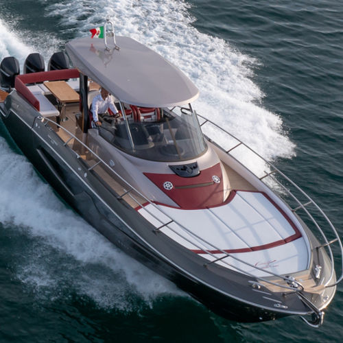 Express-Cruiser / Außenborder - KL 40 - Sessa Marine - dreimotorig / Open / max. 12 Personen